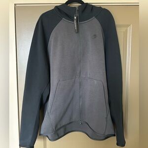 Nike Men’s Sportswear Tech Fleece Anthracite Black Full Zip Hoodie *NWT